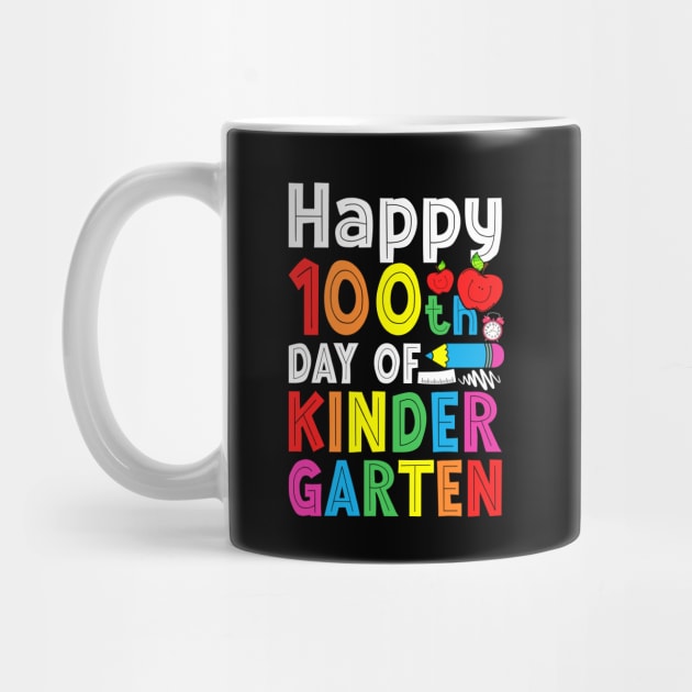 Happy 100th Day of Kindergarten Teacher or Student 100 Days by uglygiftideas